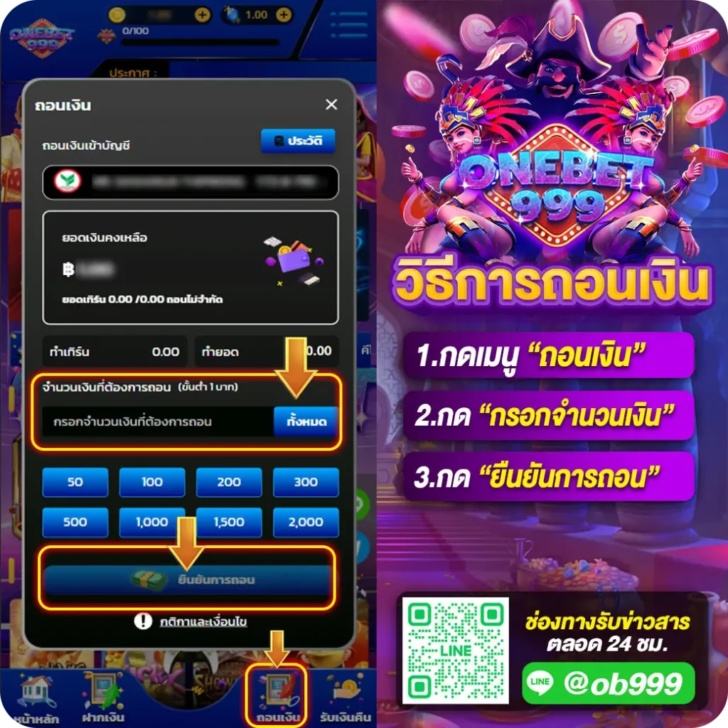 วิธีการต่างๆonebet999