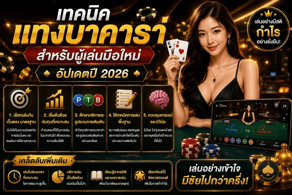 เทคนิคแทงบาคาร่า