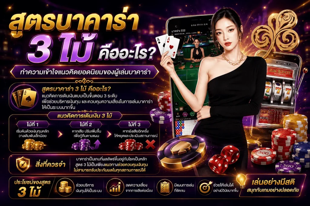 สูตรบาคาร่า 3 ไม้