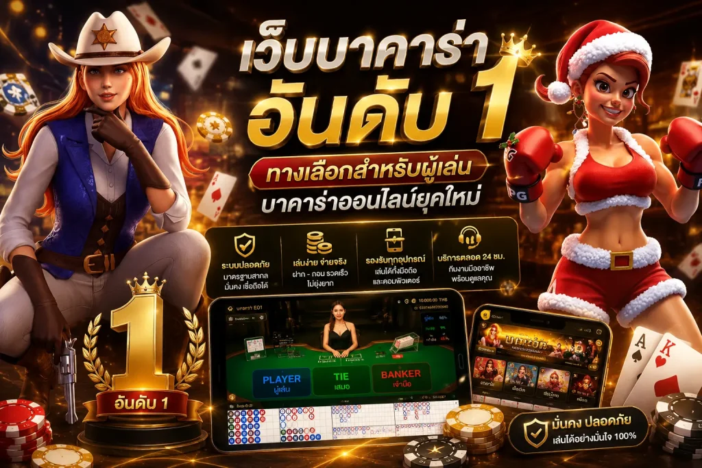 เว็บบาคาร่าอันดับ 1