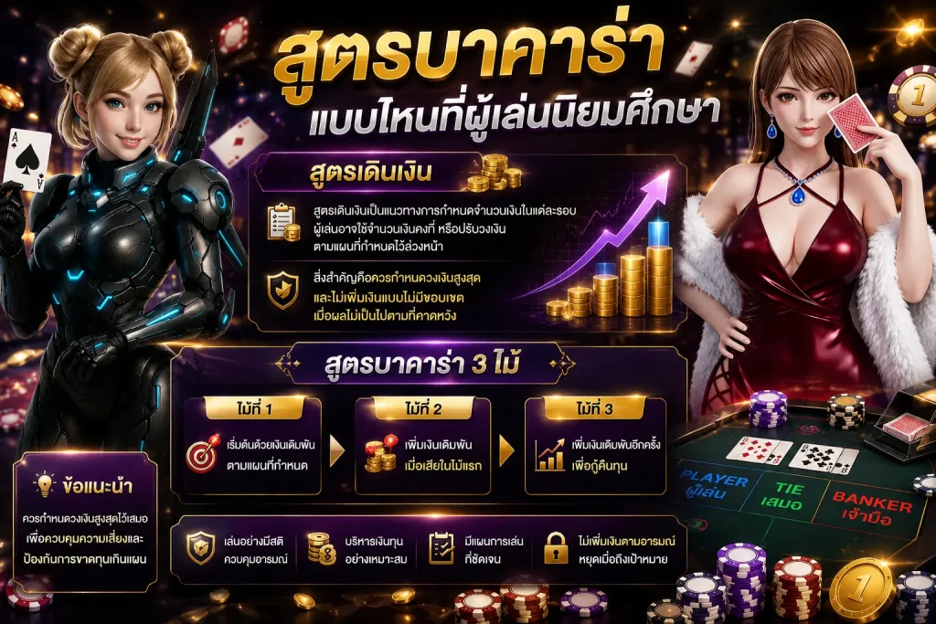 สูตรบาคาร่าใช้ได้จริง