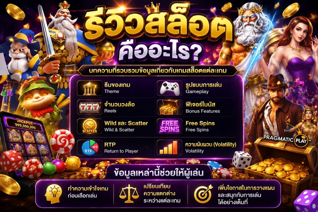 รีวิวสล็อต