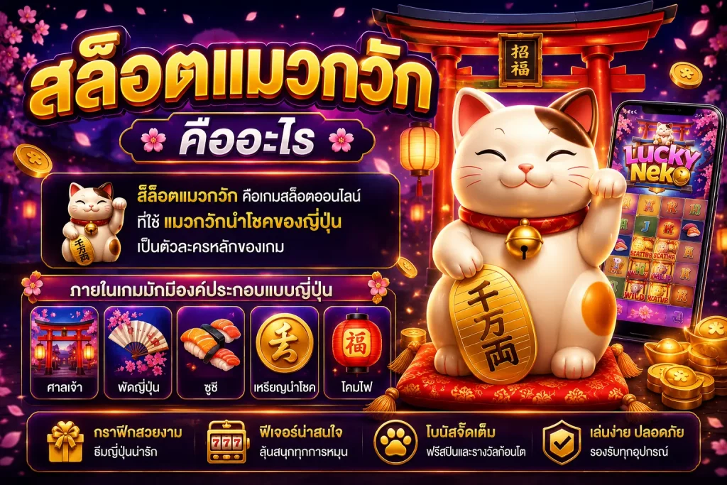 สล็อตแมวกวัก