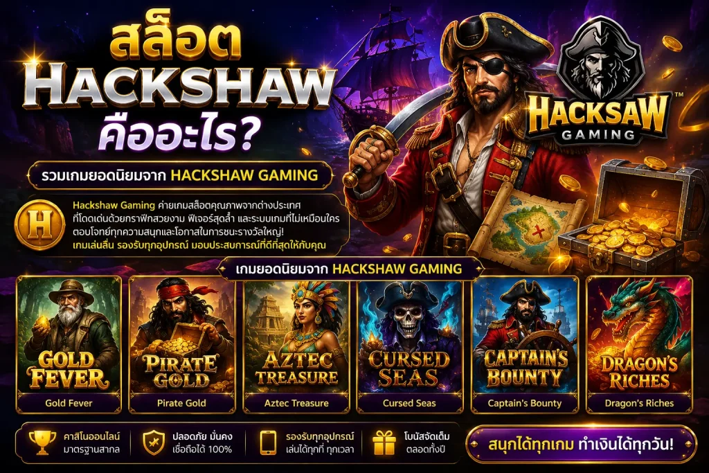 สล็อต Hackshaw