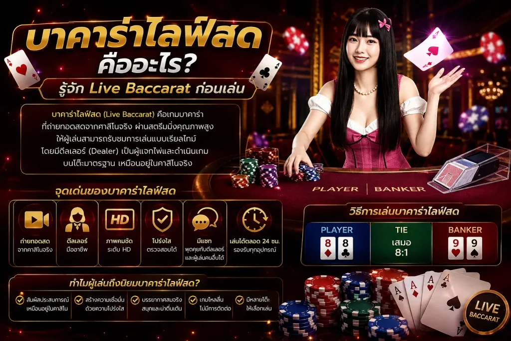 บาคาร่าไลฟ์สด