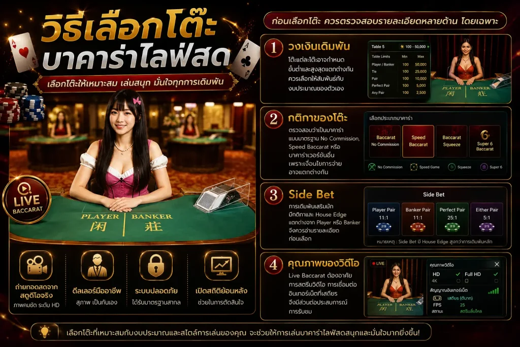 บาคาร่าไลฟ์สด