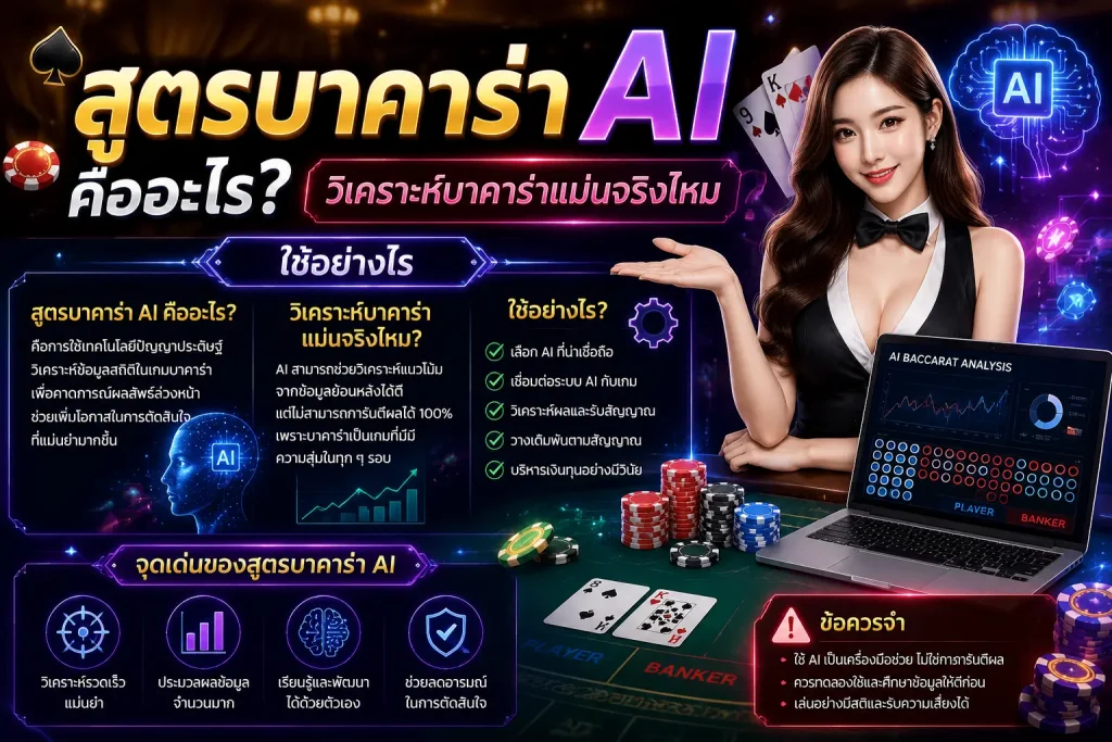 สูตรบาคาร่า AI