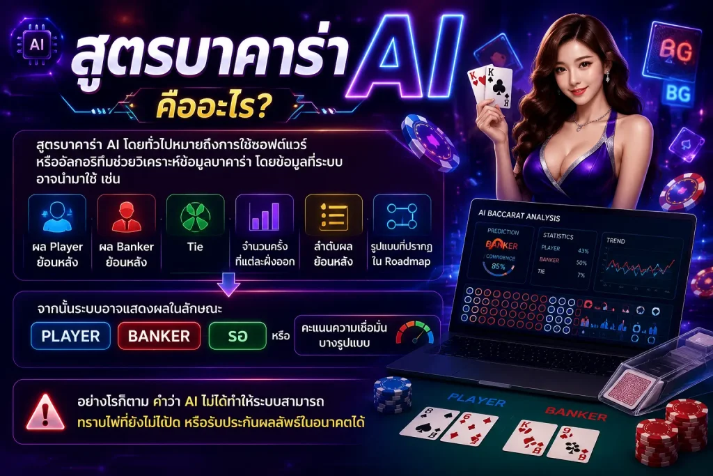สูตรบาคาร่า AI