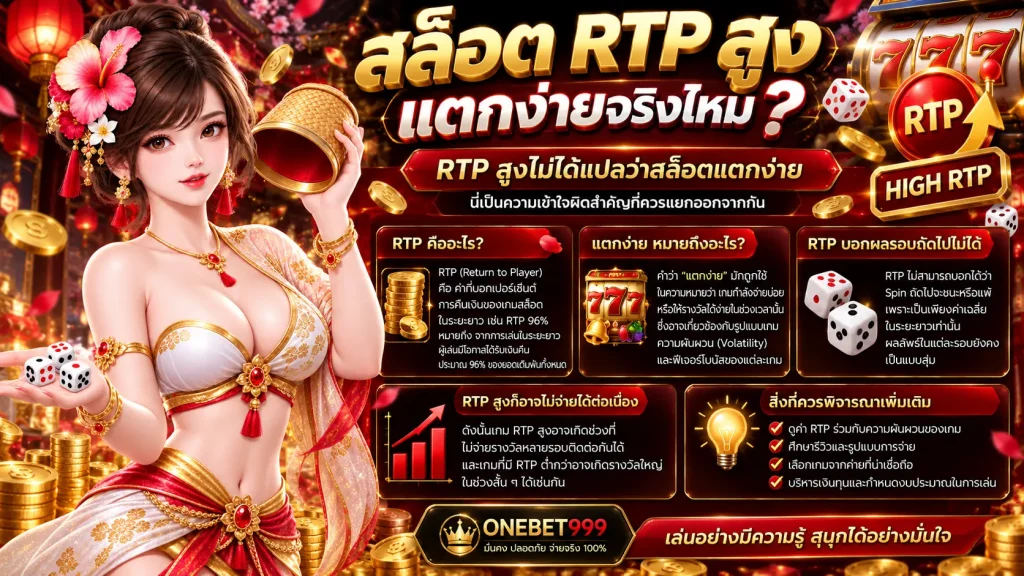 สล็อต RTP สูง